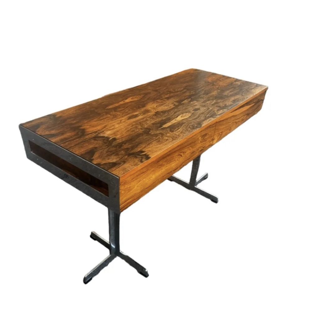 Rosewood Console Desk, Richard Young For Merrow Associates, C.1965 photo for sale