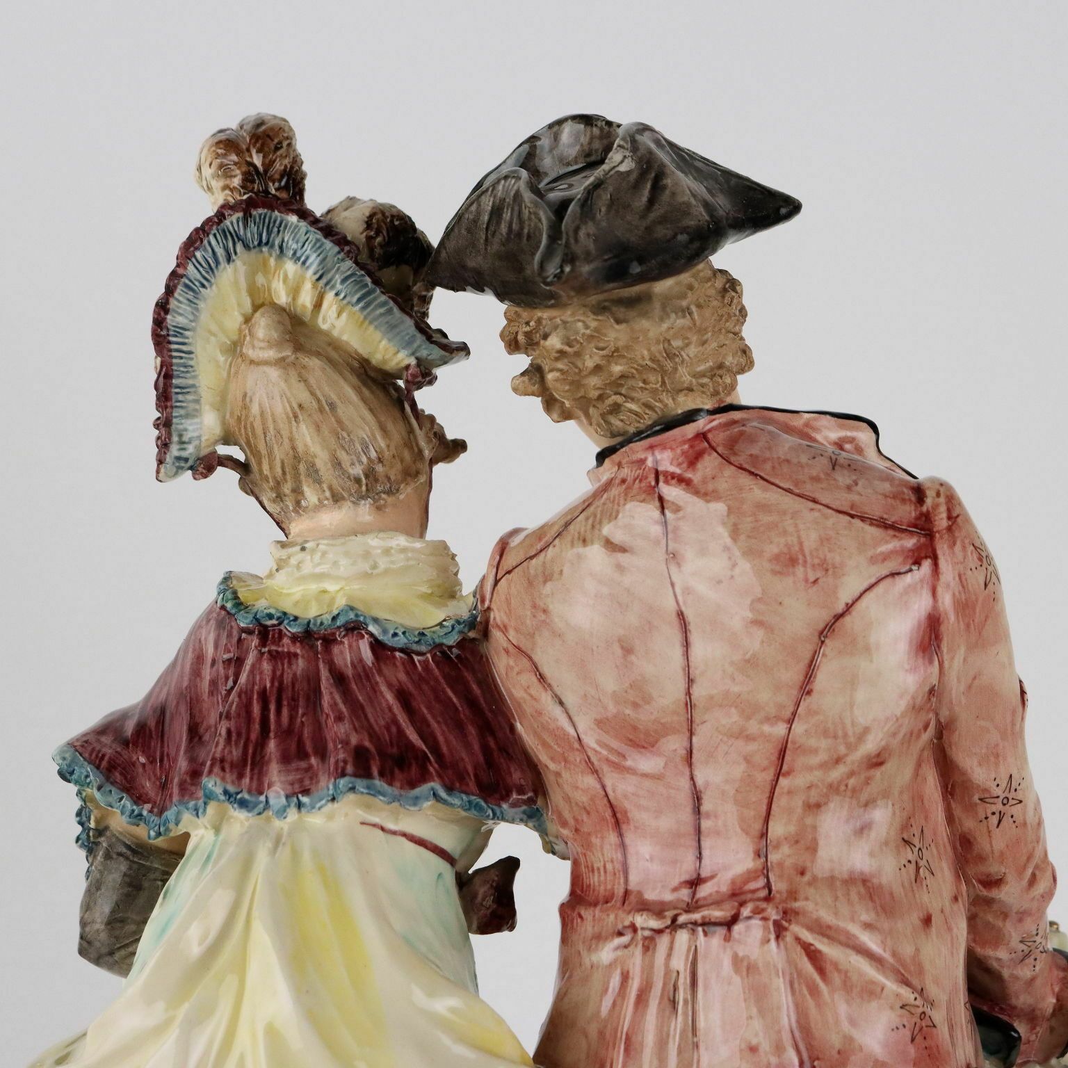 photo vintage Antique Sculpture Ceramic Austria XIX Century