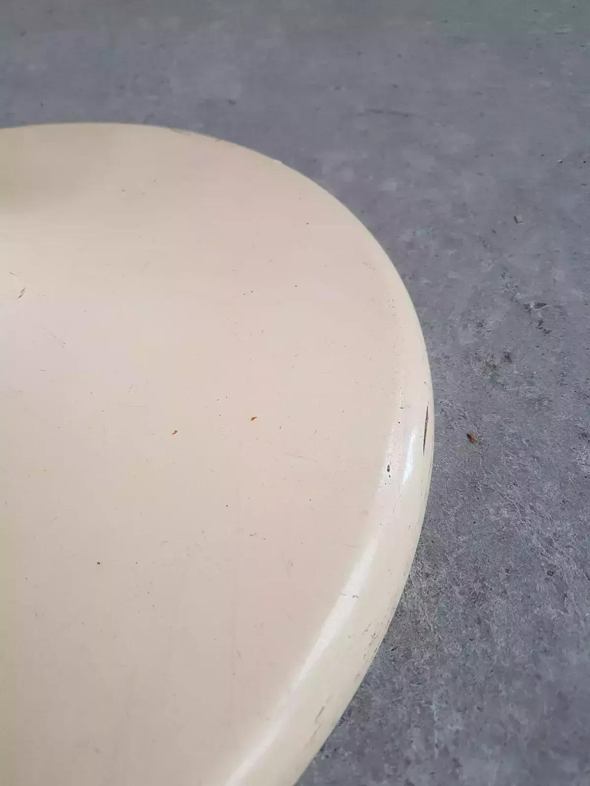 photo for sale Vtg Mid Century Lusch Erzeugnis Stool Retro Danish Scandi Modernist R586