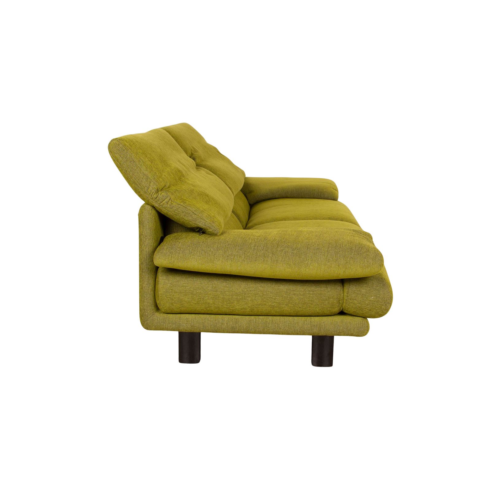 Mobilier Canapé B&B Italia Alanda en tissu vert 3 places, fonction manuelle photo