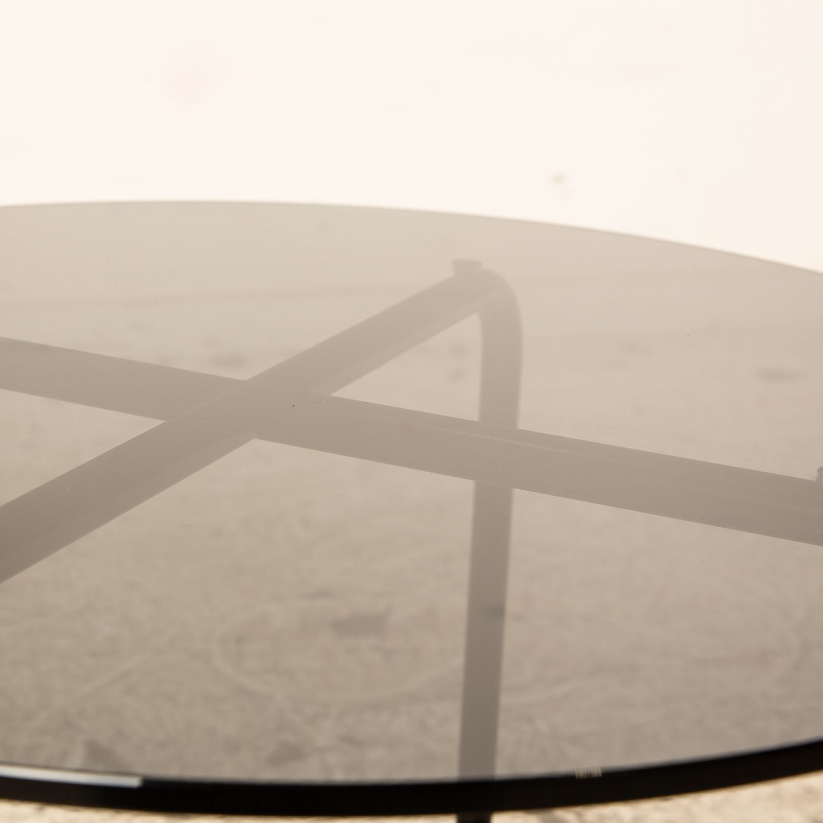 Thonet Glazen Salontafel Zwart 70 x 70 x 60 cm photo for sale