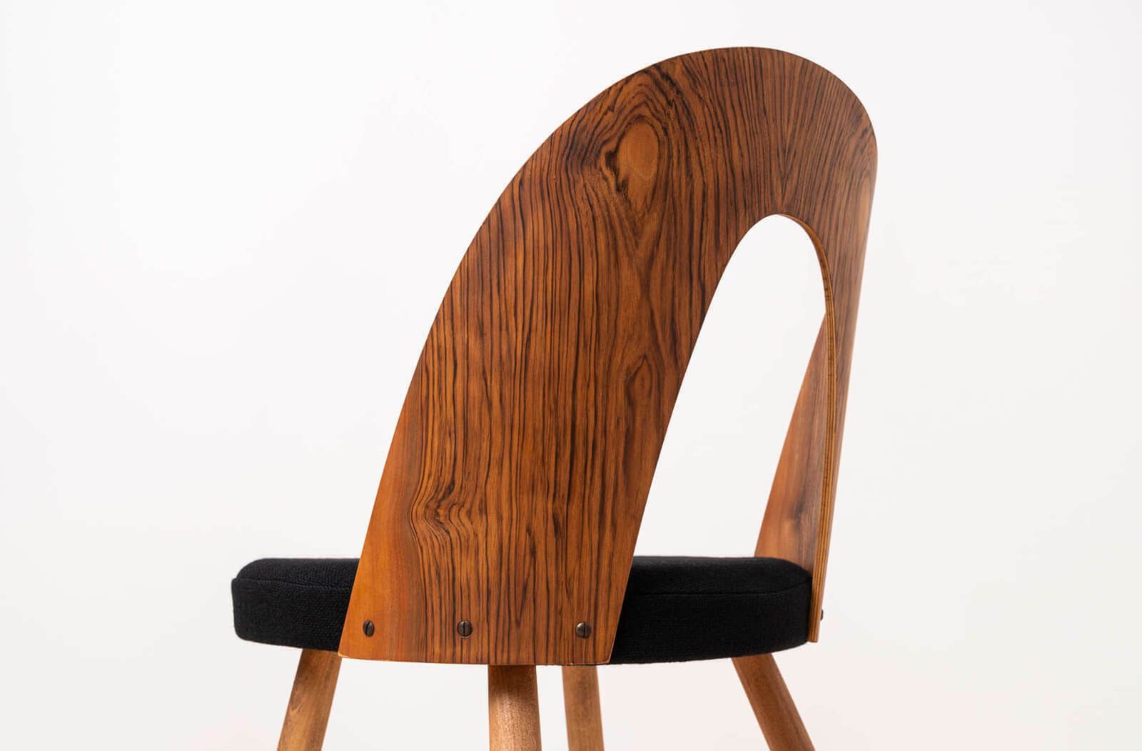 photo vinterior Set Of 4 Midcentury Dining Chairs By Antonin šuman, Reupholstered In Kvadrat Fabric