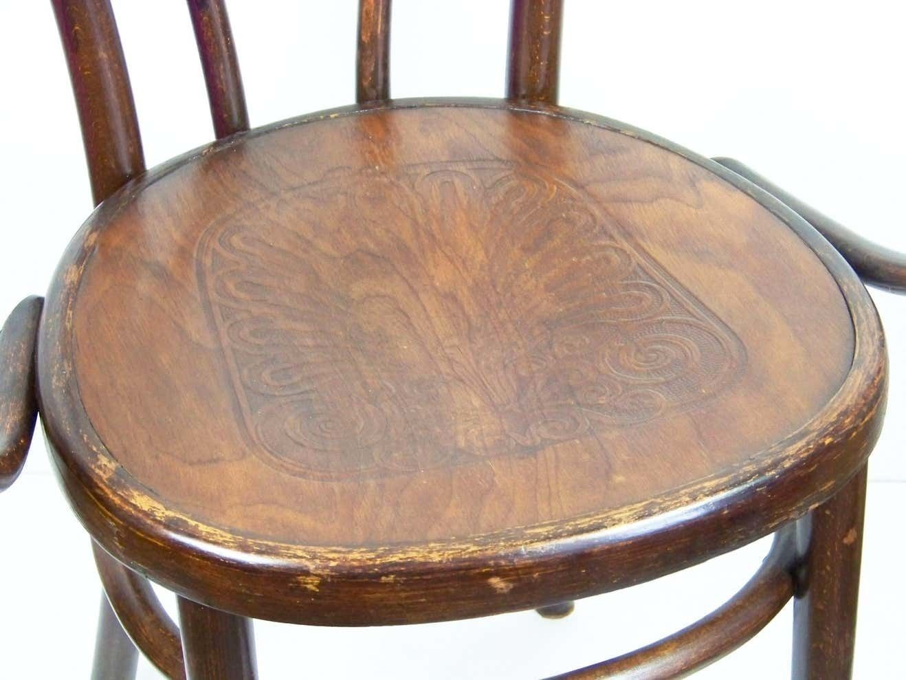 Armchair Thonet Nr.18, 1900s, Antique photo vinterior