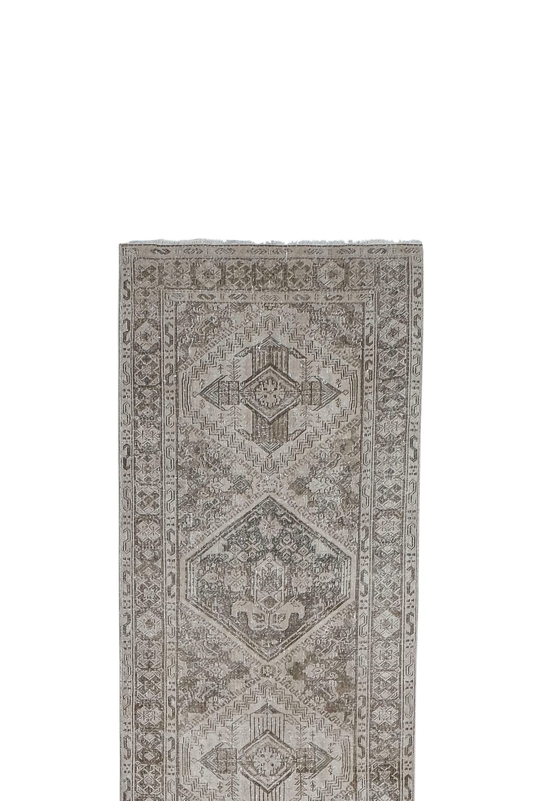 Faded Turkish Runner Rug   Designer Hallway Carpet photo furniture