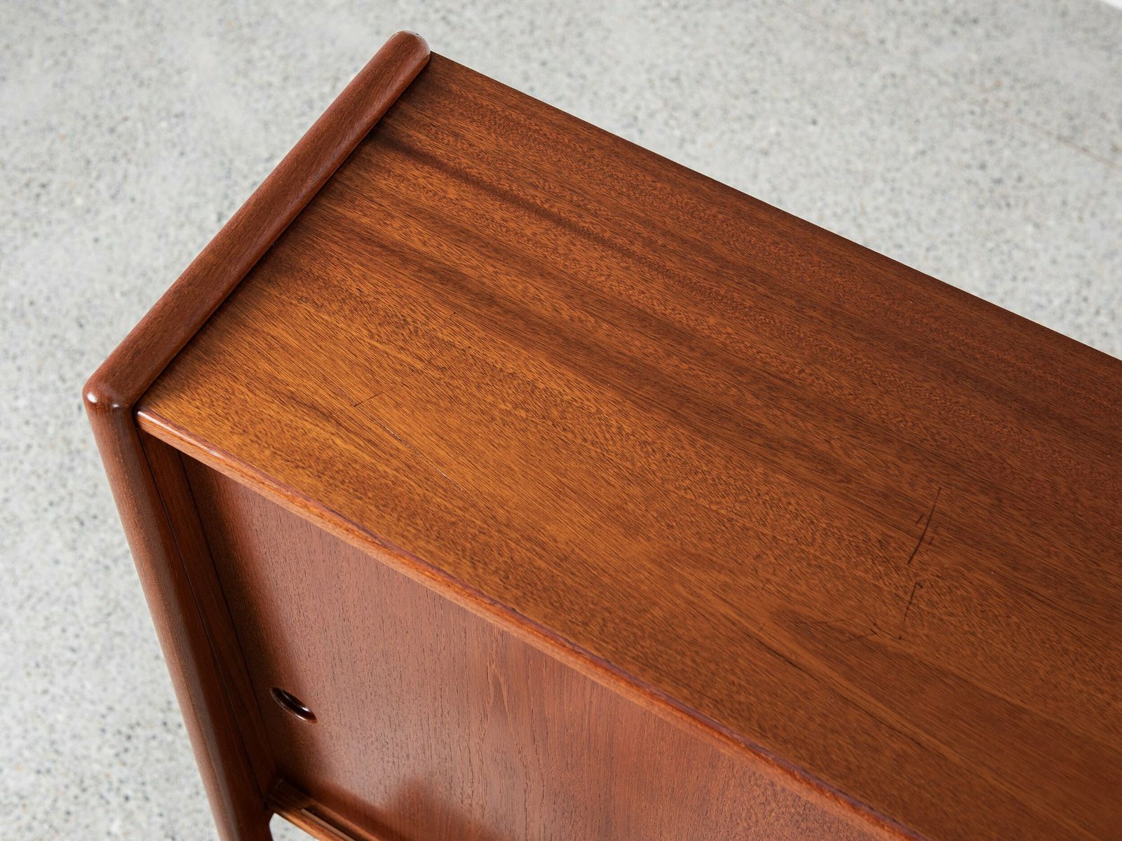 Furniture Midcentury Danish Double Sideboard Ry 20 In Teak By Hans Wegner For Ry Møbler photo