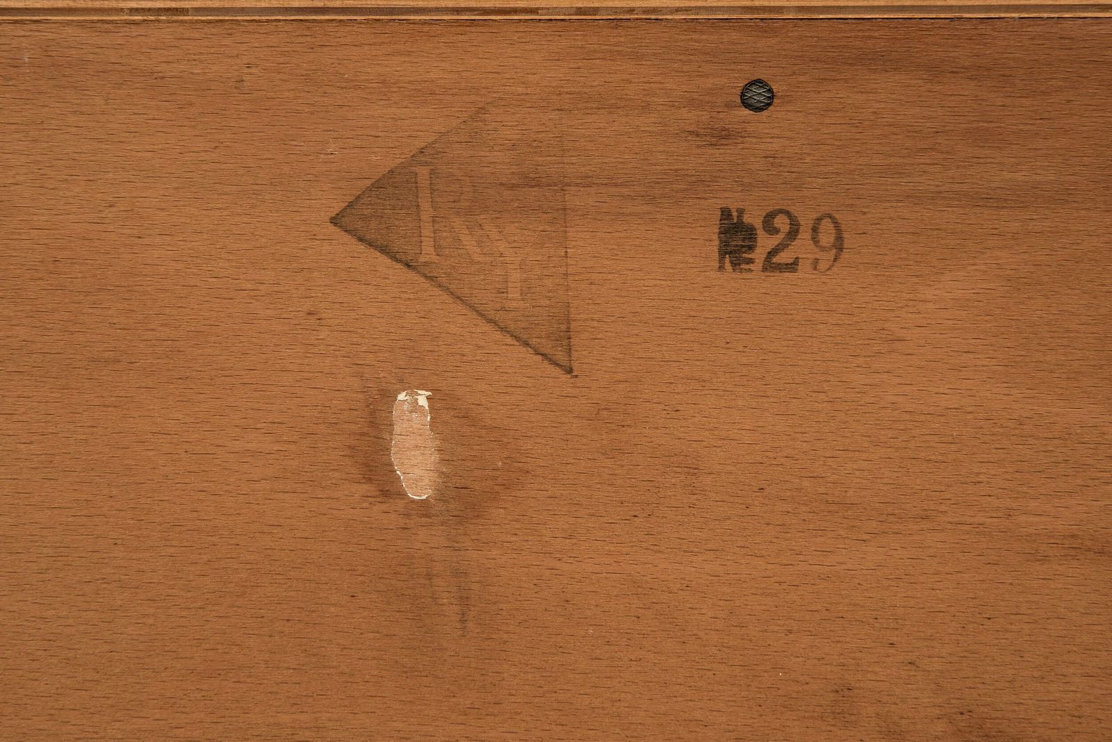 7050.0 Midcentury Danish Double Sideboard Ry 20 In Teak By Hans Wegner For Ry Møbler photo