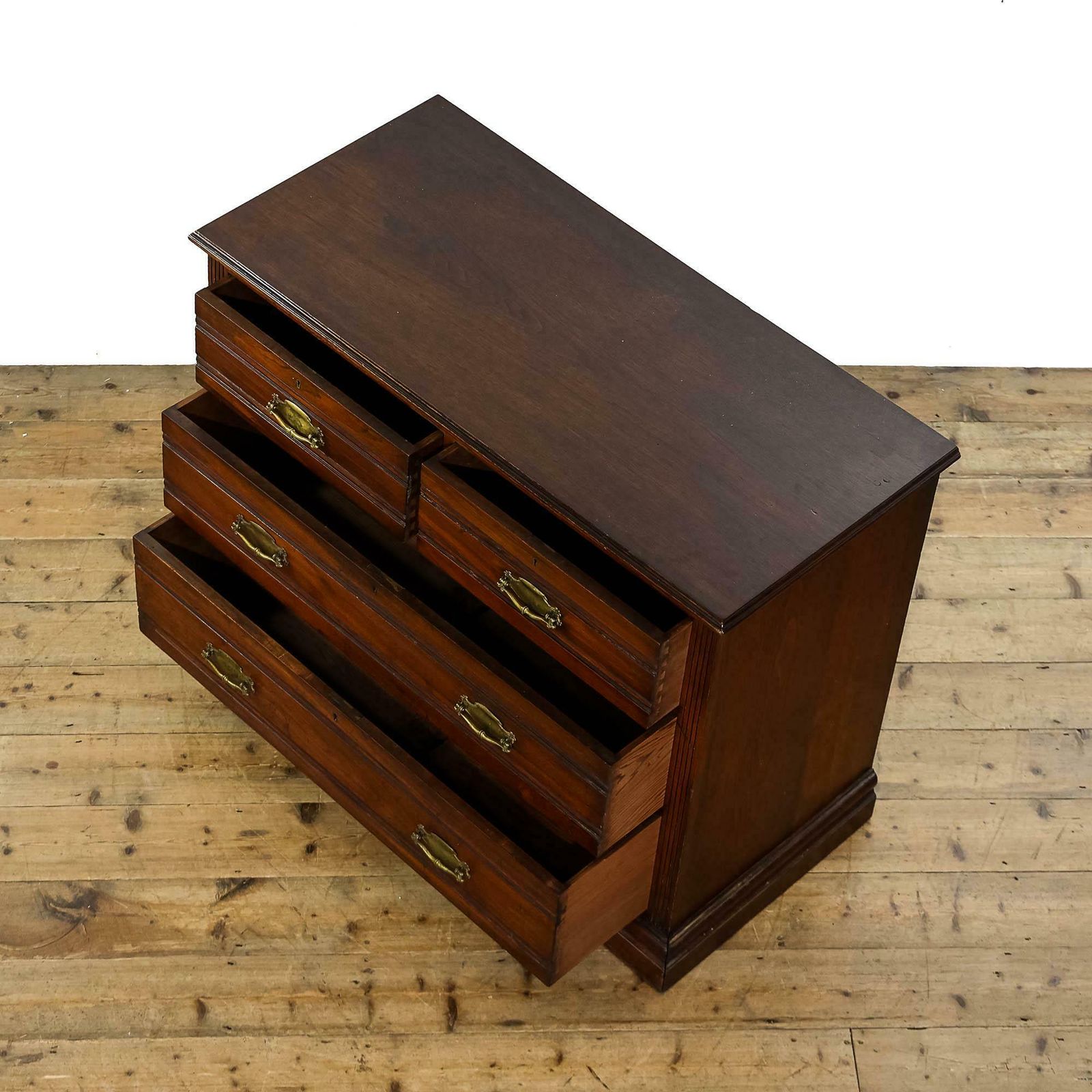 Antique Edwardian Mahogany Chest Of Drawers photo vinterior