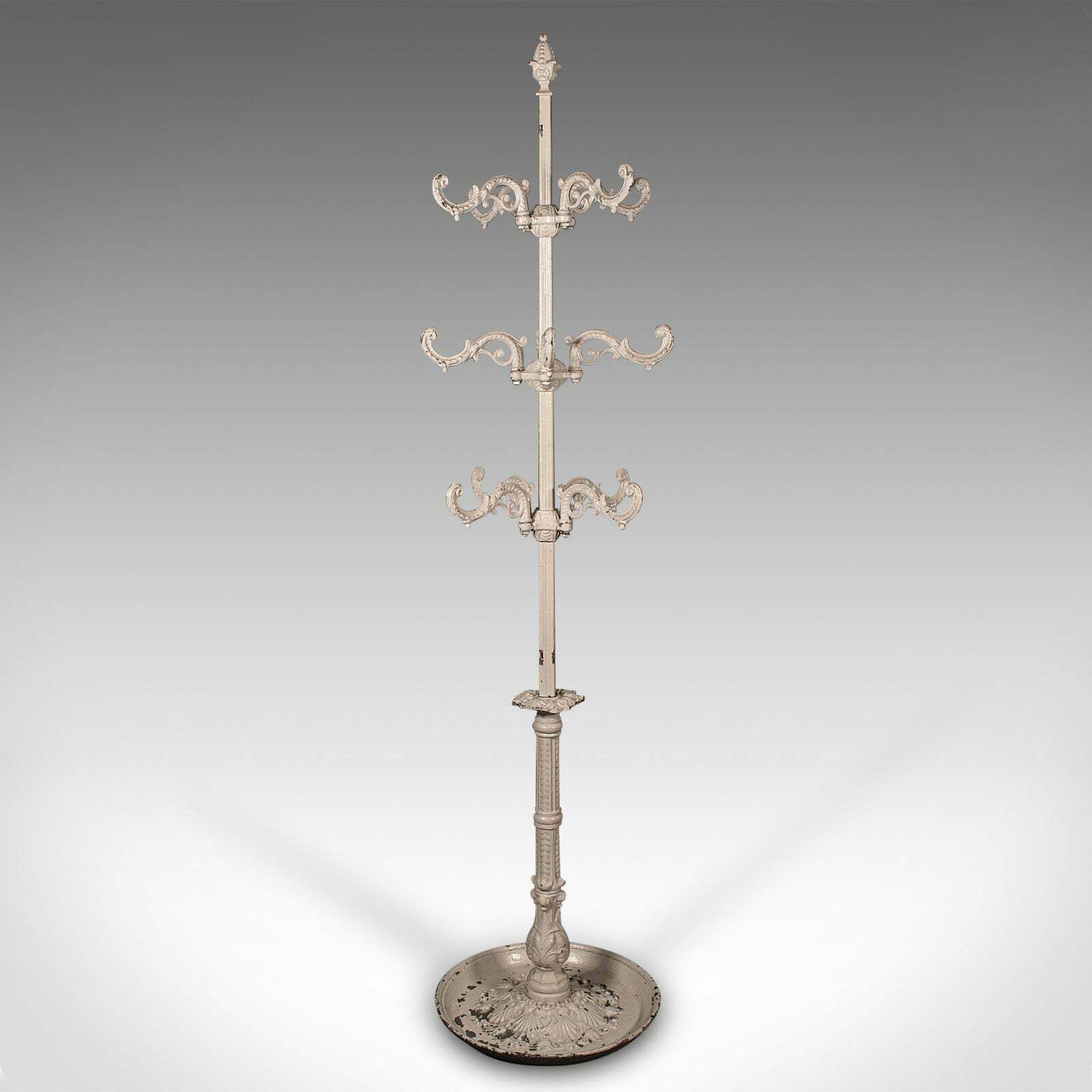 6' Tall Antique Portico Coat Stand, English, Hallway, Umbrella Rack, Victorian photo for sale