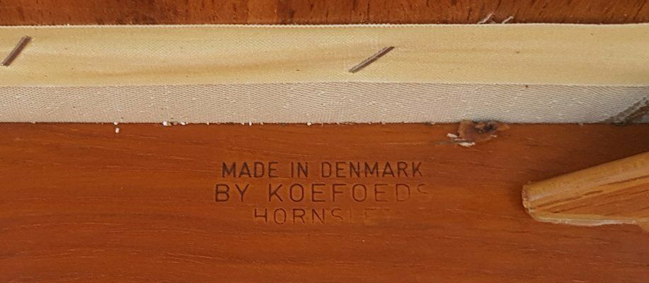 Teak Dining Chairs By Nils Kofoed For Koefods Hoernslet, 1960s, Set Of 2 photo for sale
