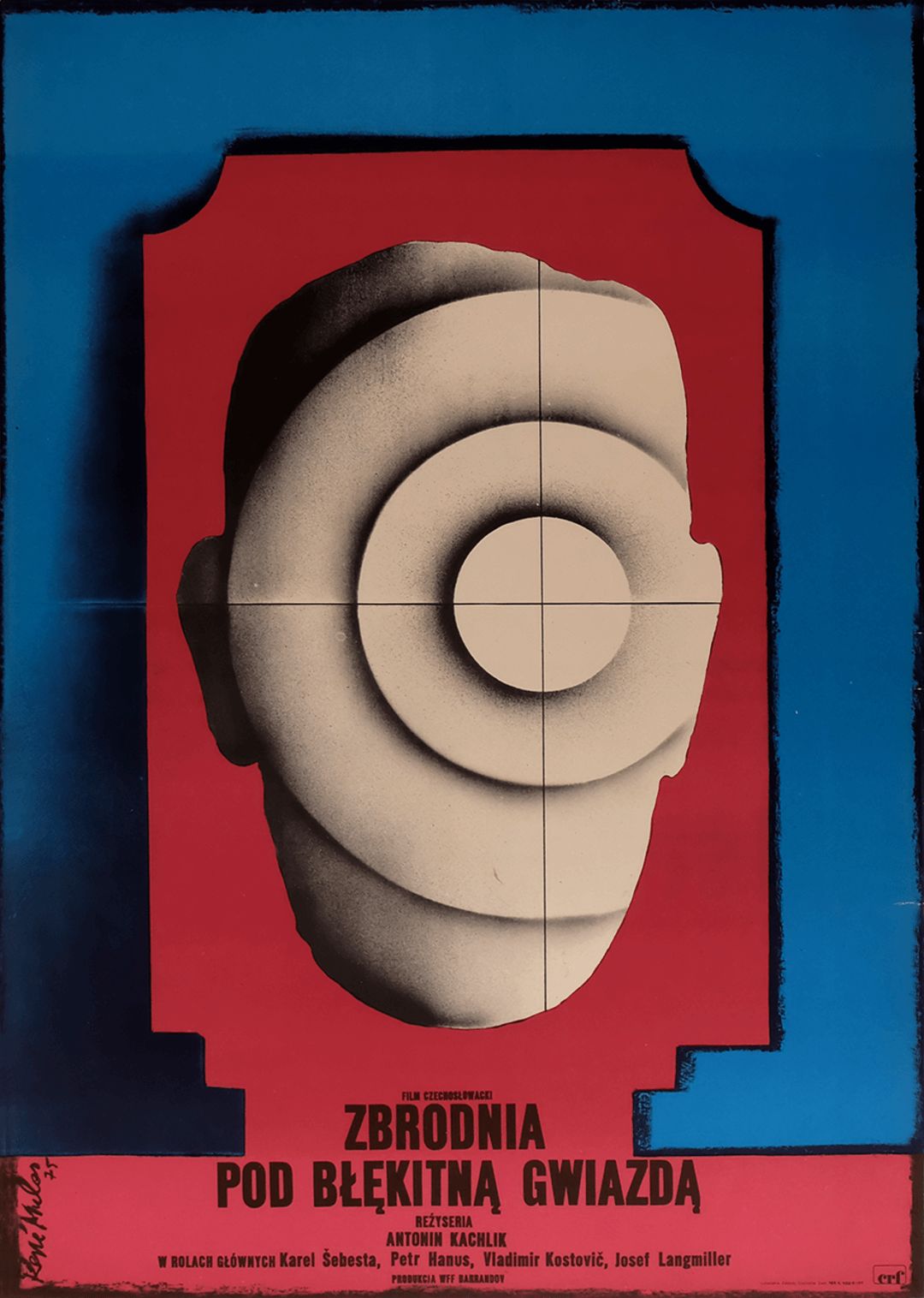 Crime At The Blue Star   Original Poland Poster | 1975