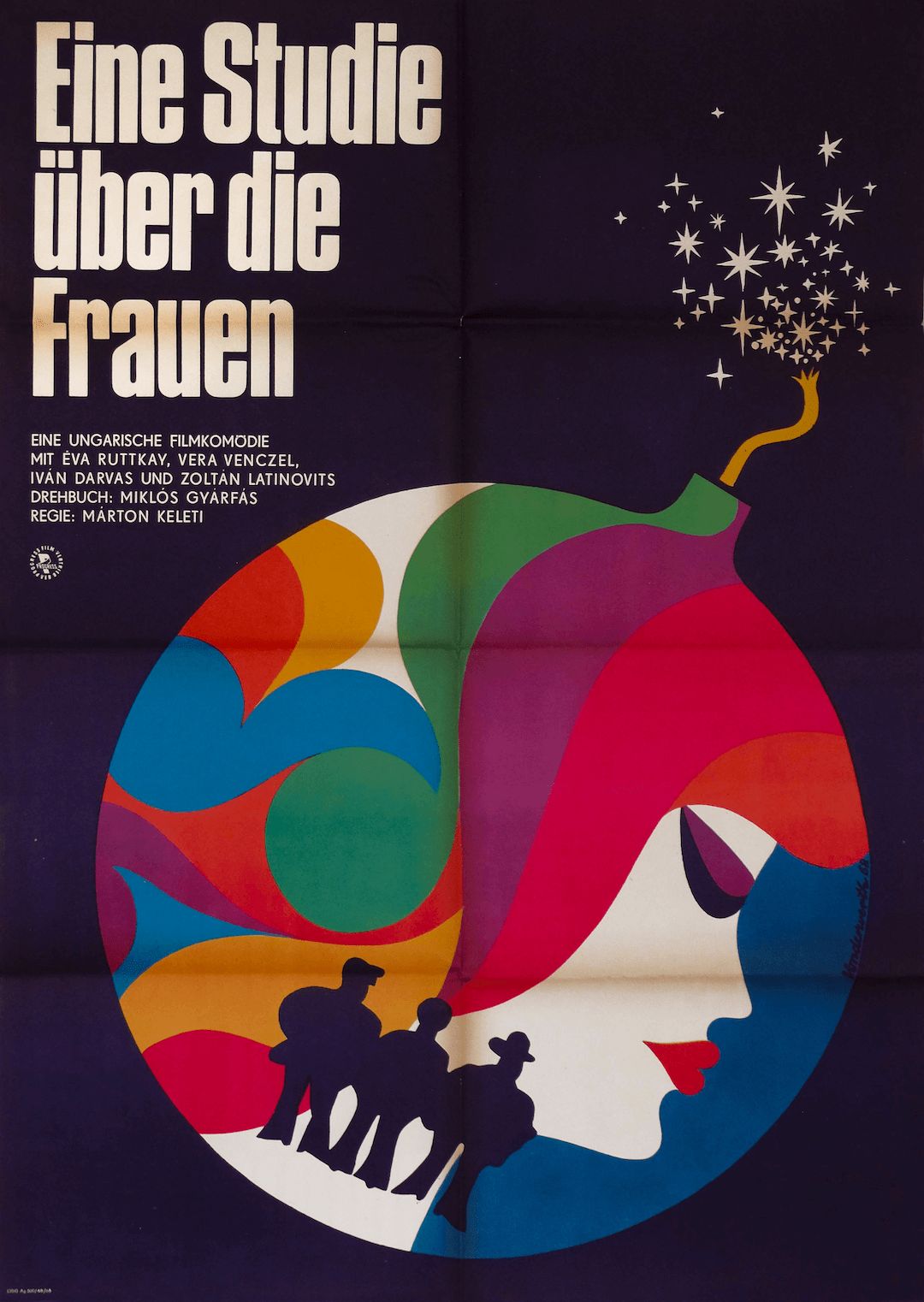 A Study Of Women   Original East Germany Poster | 1968 photo Art
