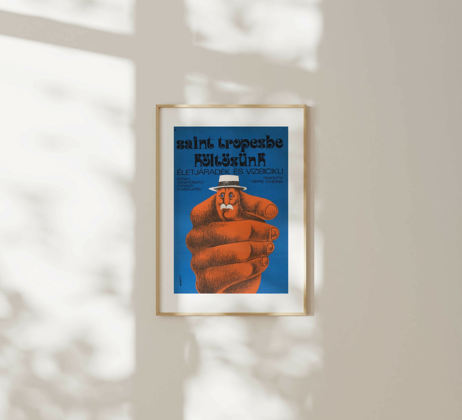 The Troops Of St. Tropez   Original Hungary Poster | 1973 photo furniture