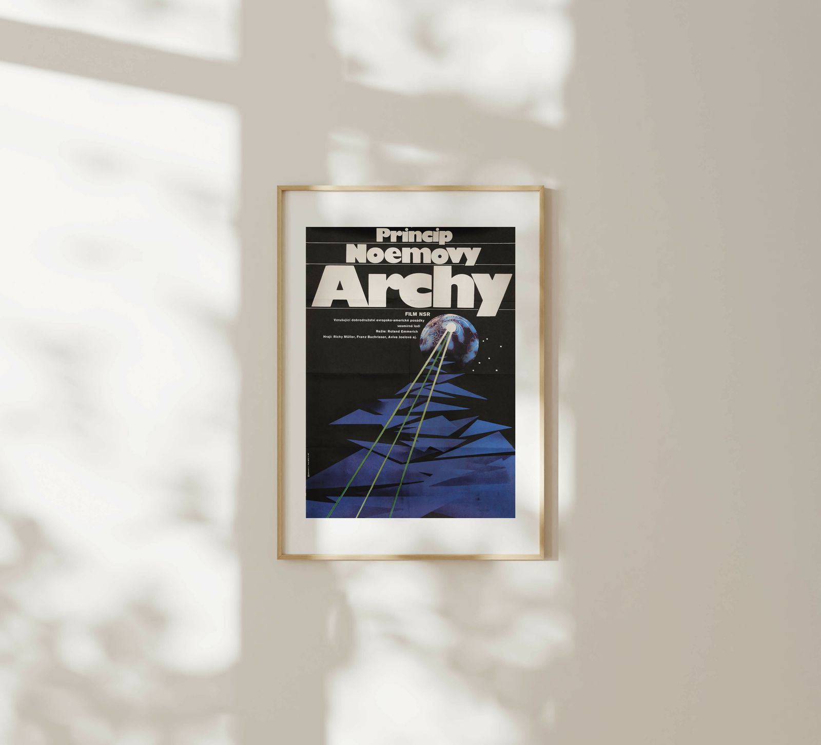 The Noah's Ark Principle   Original Czechoslovakia Poster | 1987 photo furniture