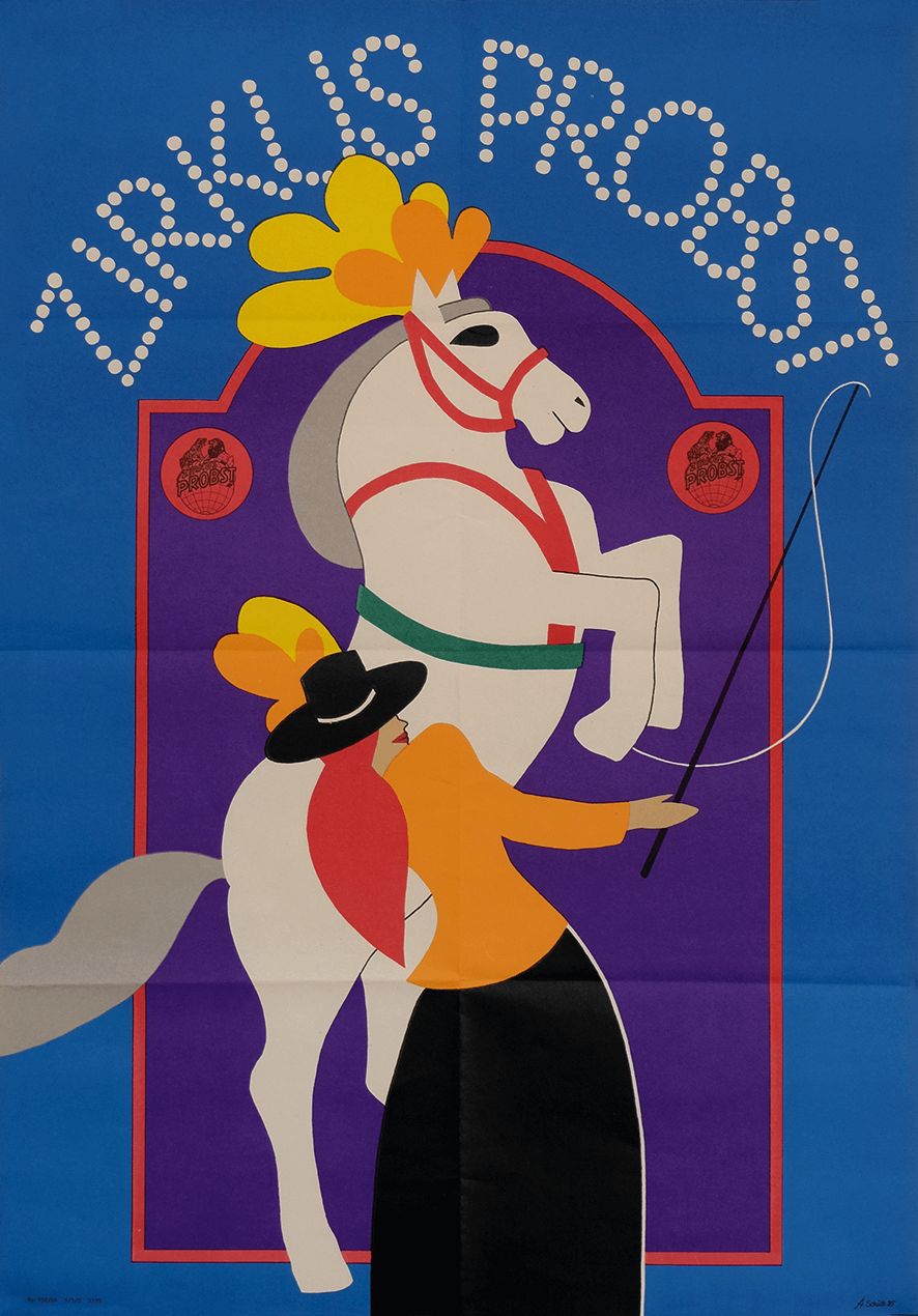 Circus Rehearsal   Original East Germany Poster | 1986