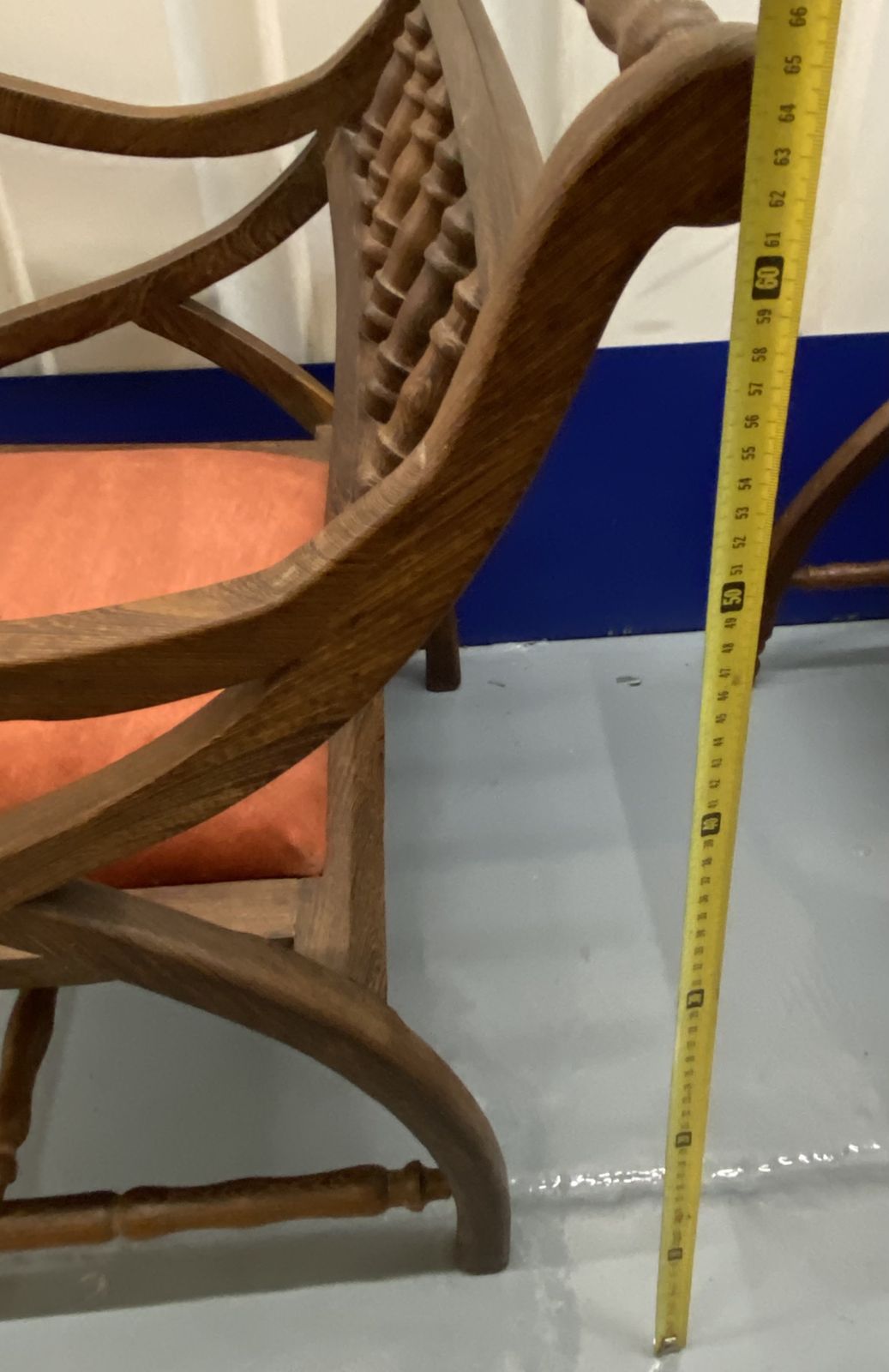 African Original Hardwood Carved Chairs Set Of Two photo Furniture