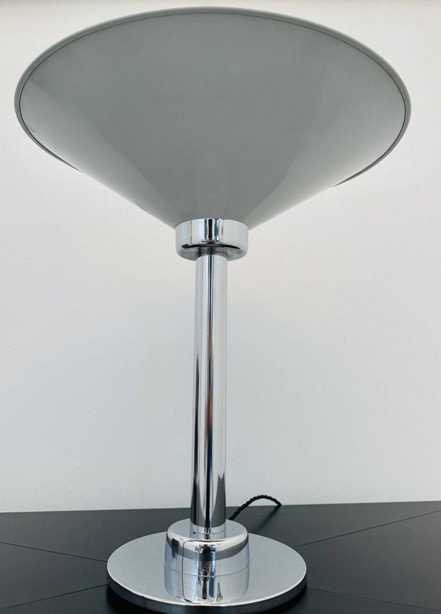 1970s Italian Conical Uplighter Table Lamp photo buy