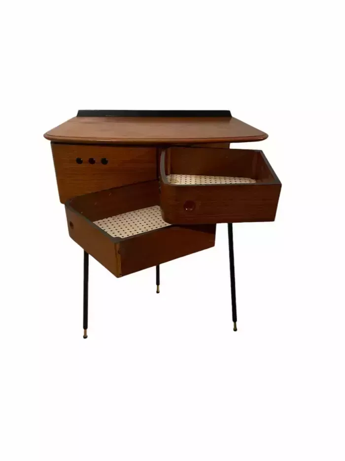 Retro Entrance Furniture In Teak – Rastad & Relling, Model 2740, Designed In 1956 photo Furniture