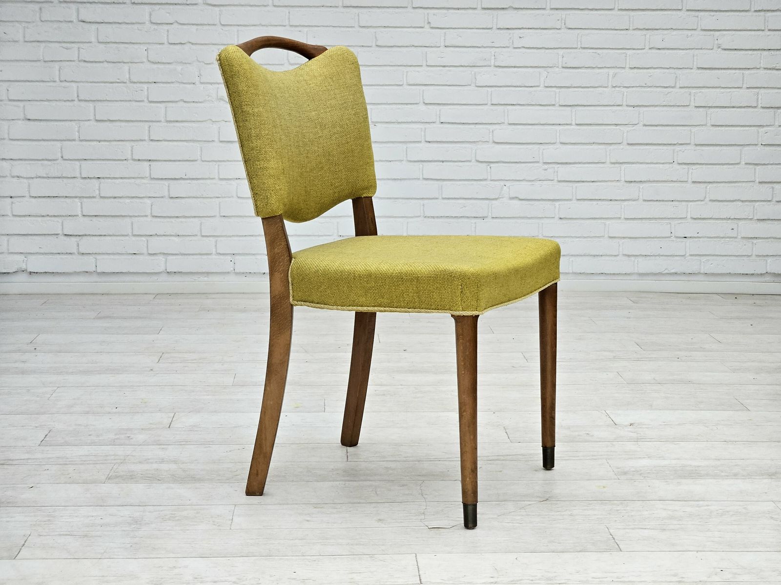 1970s, Set Of 6 Danish Dining Chairs By Slagelse Møbelværk, Original Condition. photo Furniture