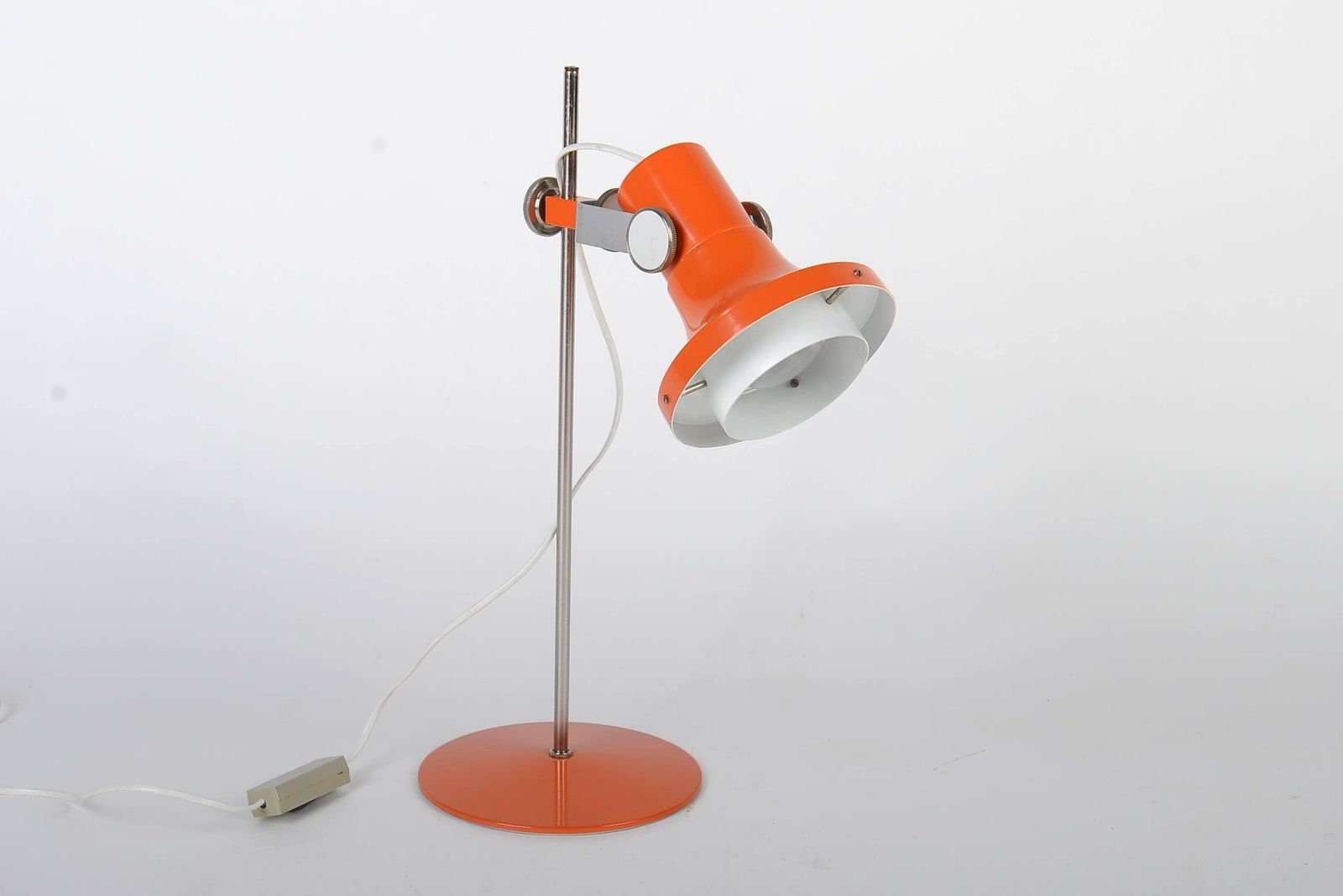 Vintage Modern Lamp By Pavel Grus For Kamenický šenov, 1970s, Mid Century Modern Vintage Atomic Lighting, Mid Century Desk Lamp