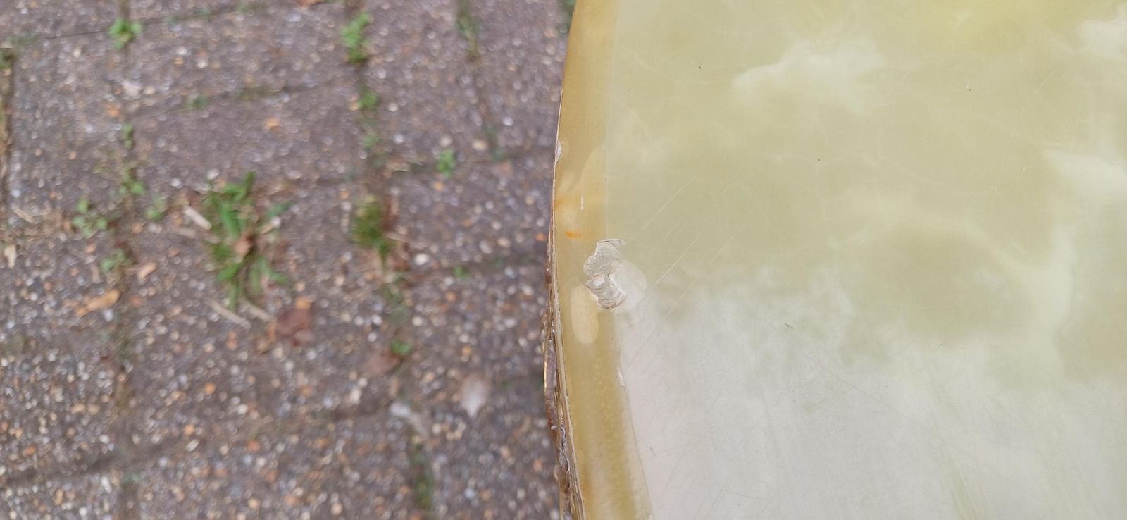 Imposing And Ostentatious Large Onyx And Brass Mid Century 60s Coffee Table photo vintage