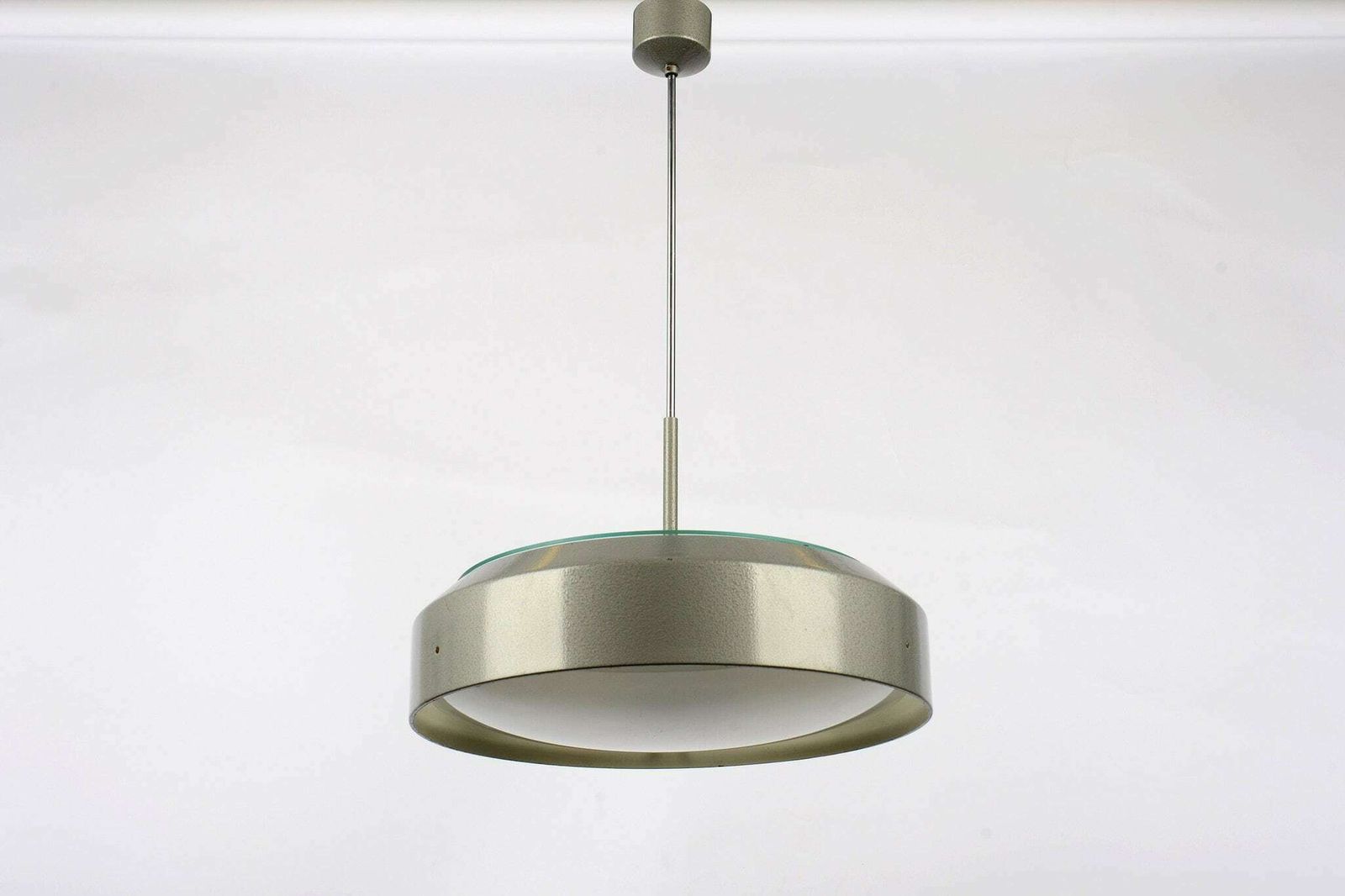 Mid Century Modern Chandelier Napako 1330 By Josef Hurka 1960's, Mid Century Chandelier Glass. Ceiling Light, Retro Lighting.
