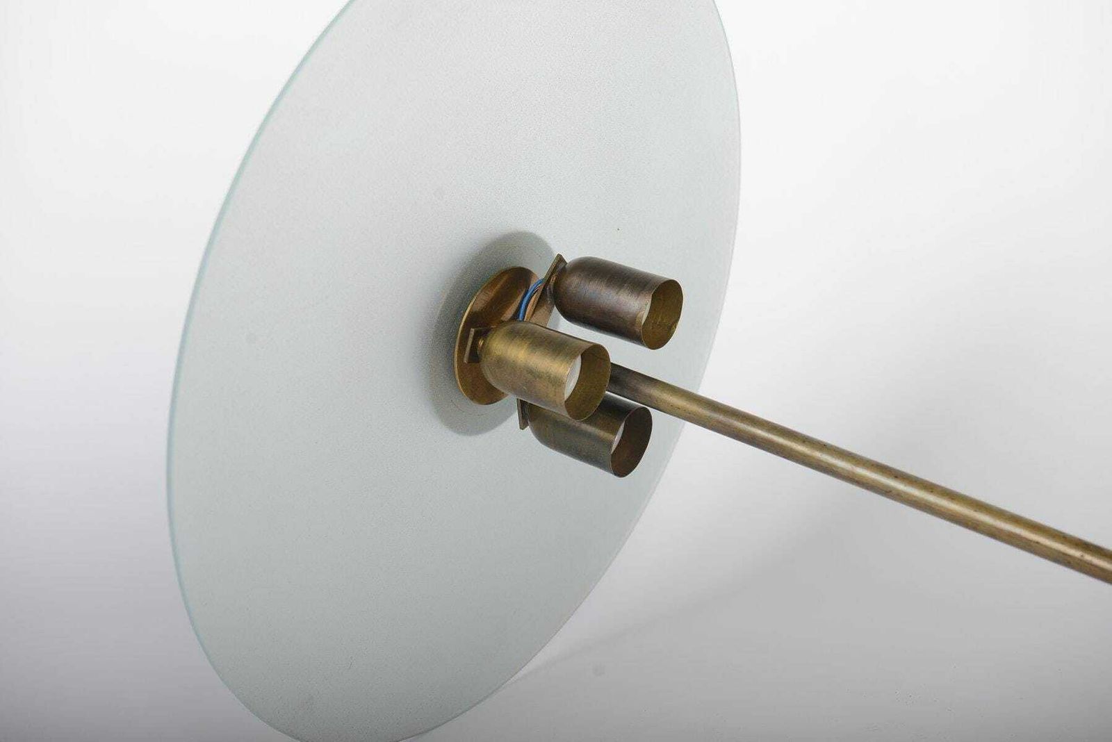 Bauhaus Functionalst Brass Chandelier By Franta Anyz, 1930s, Modernist Chandelier, Functionalist Lighting photo 783.0