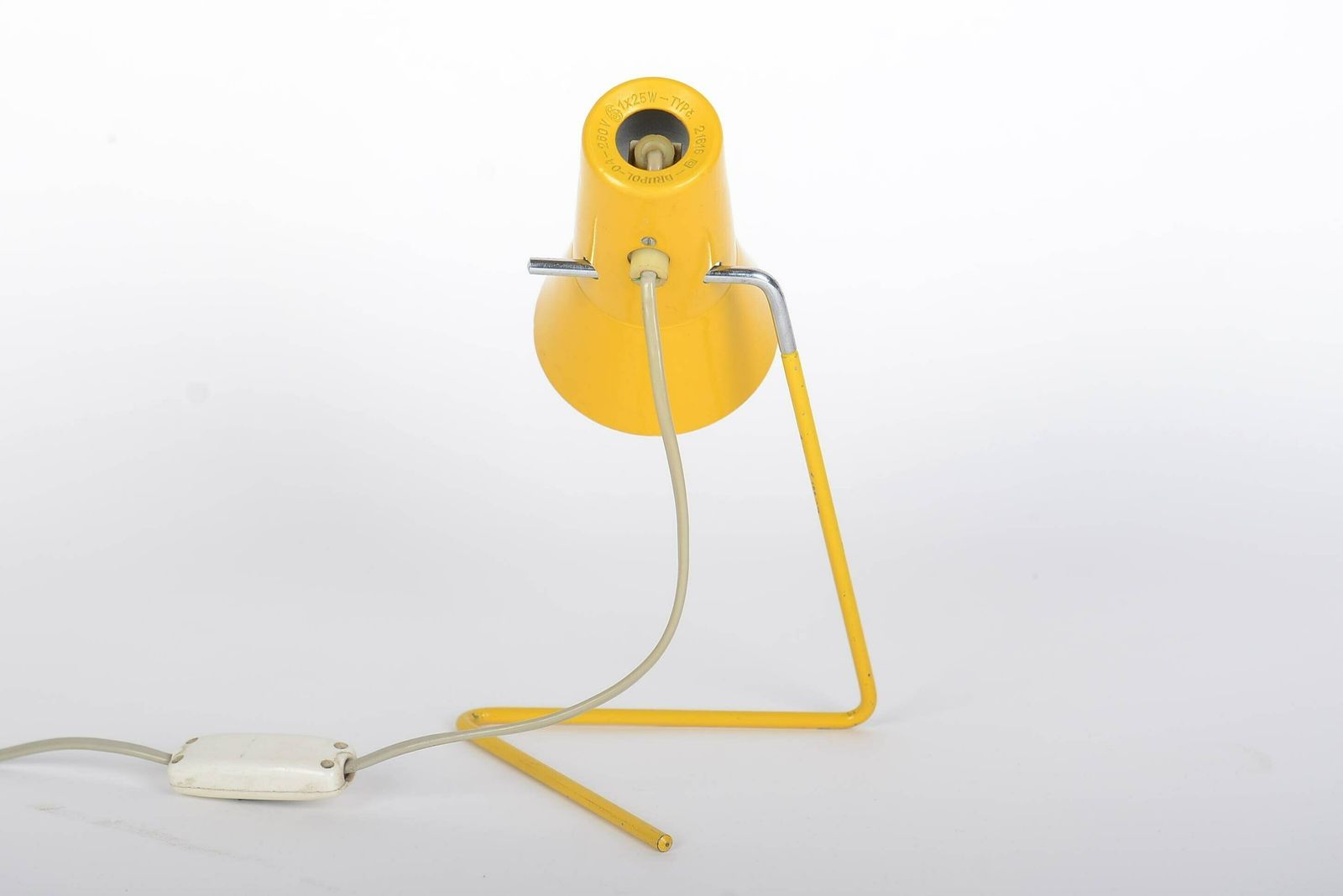 Vintage Modern Lamp By Josef Hurka For Drupol, 1960s, Mid Century Modern Vintage Atomic Lighting, Mid Century Desk Lamp photo for sale
