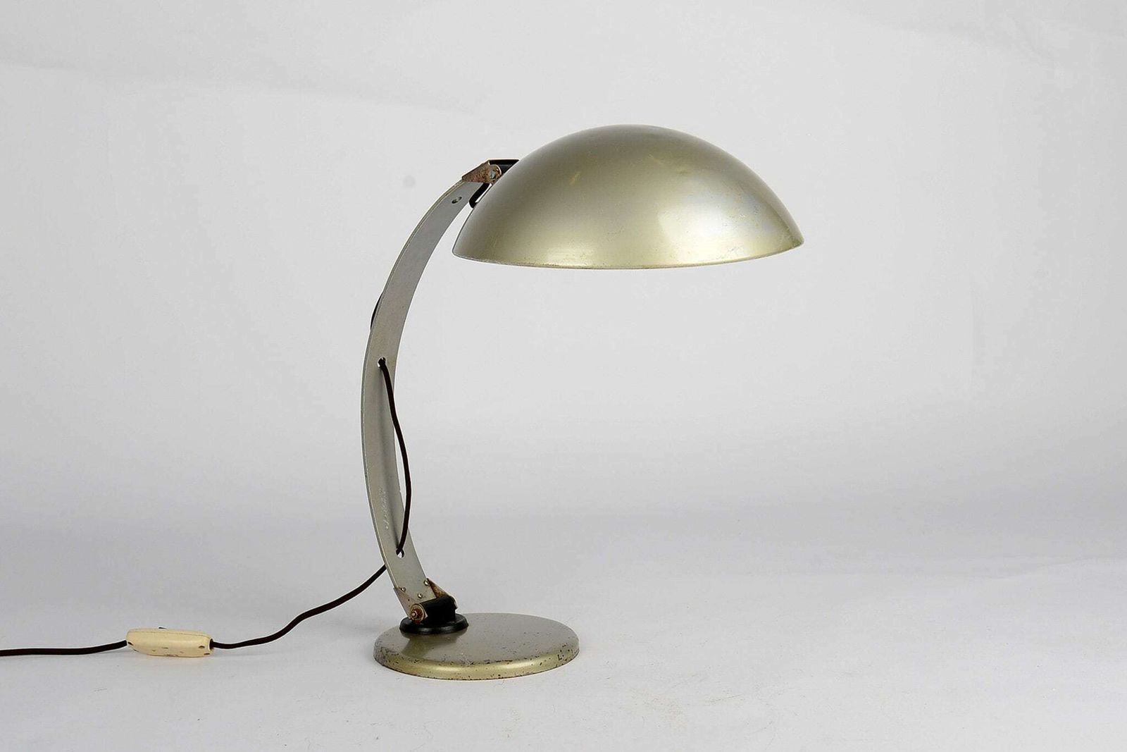 Vintage Modernist Lamp Napako 0518,Stilnovo Mid Century Modern Vintage Atomic Lighting Eames Lamp 1950s Retro Living, Mid Century Desk Lamp