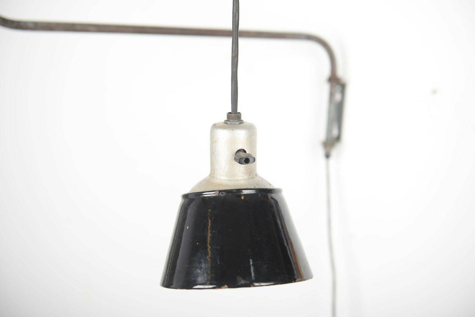 Bauhaus Industrial Wall Lamp Kandem 830, 1930s – Adjustable Metal Design By Heinrich Siegfried Bormann, Bauhaus Task Lamp, Design Icon photo Lighting