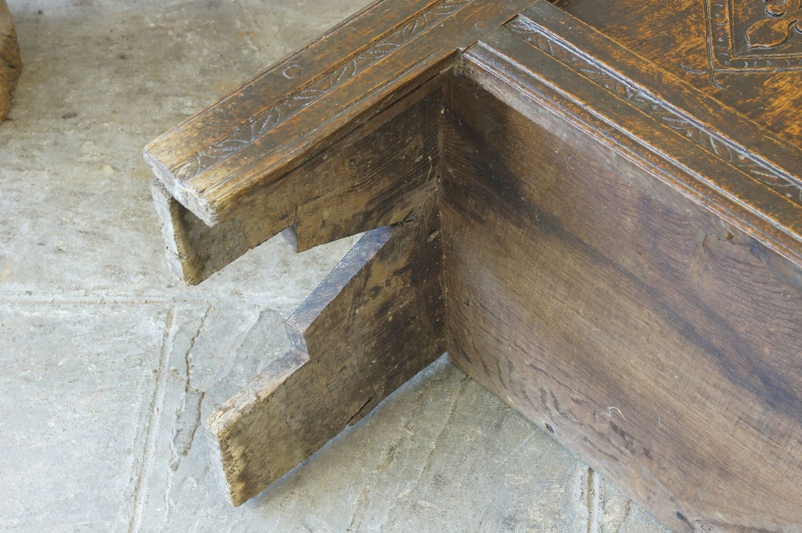 17th Century Oak Coffer. photo for sale