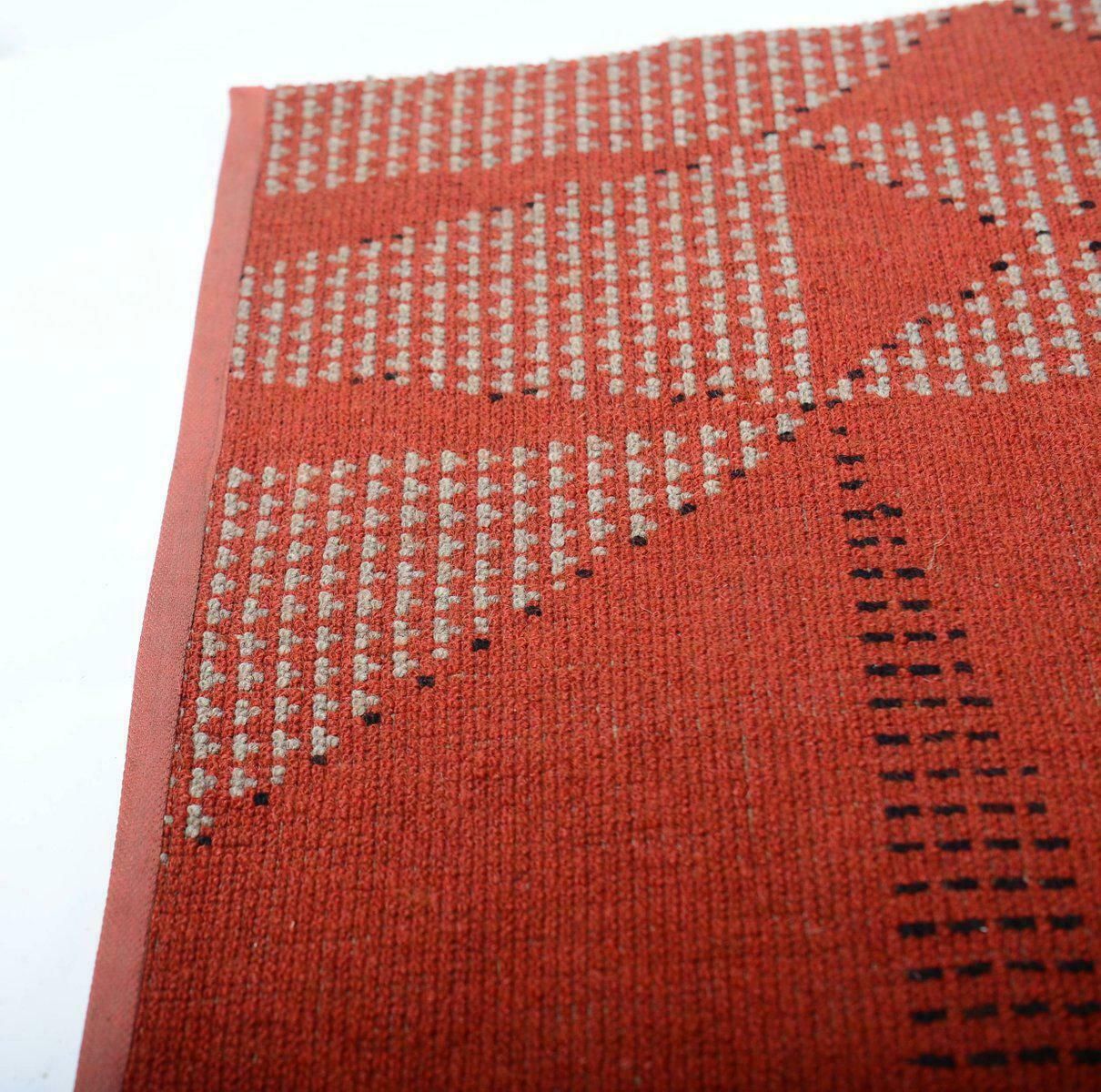 Mid Century Modern Geometric Carpet, Mid Century Modern Geometric Rug, Vintage Rug, Modernist Rug, Modernist Carpet photo Textiles