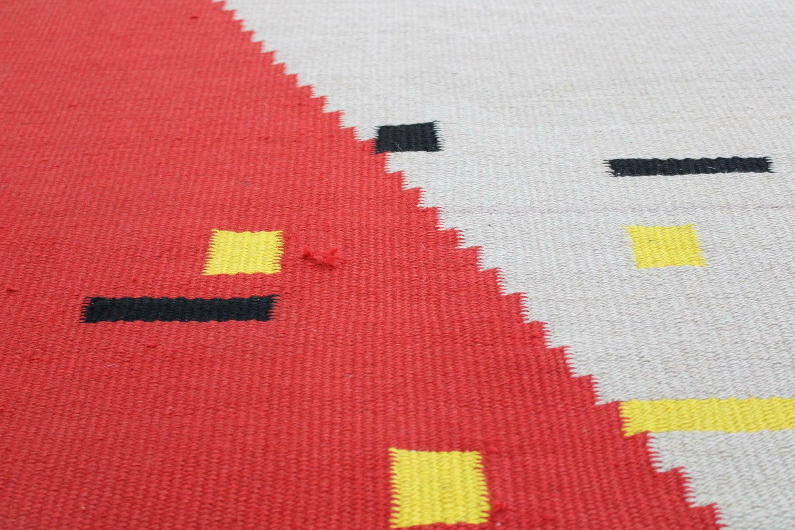 1960s Wool Abstract Rug, Czechoslovakia photo for sale