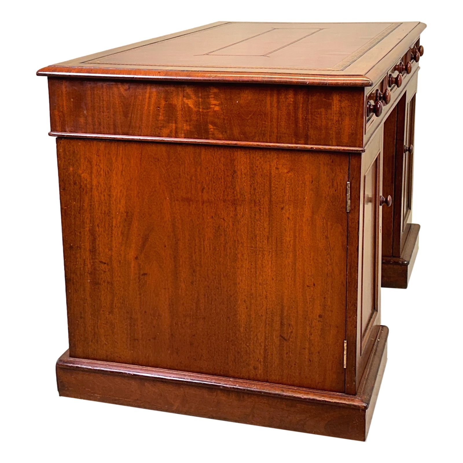 Regency Mahogany Pedestal Desk (England, Circa 1830) photo buy