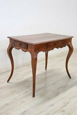 Antique Coffee Table In Cherry Wood, 18th Century photo 3218.0