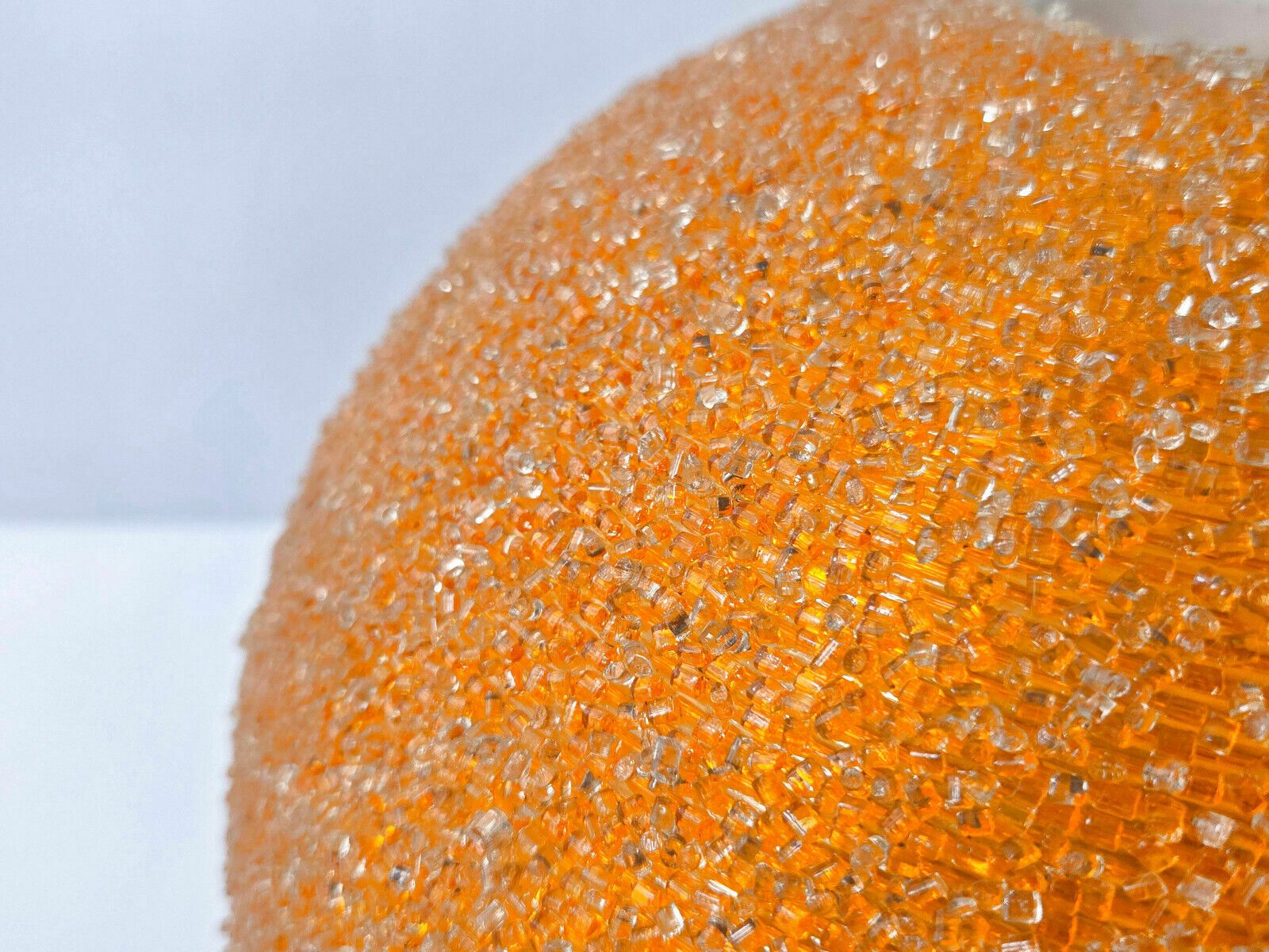 Vintage Ball Suspension Chandelier 1960 Rotaflex Orange Resin 60s 1960s Space Age photo buy