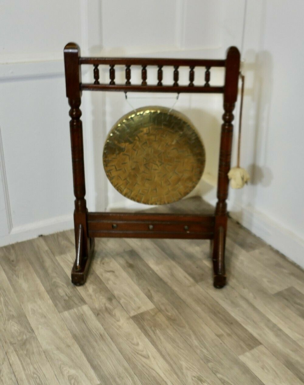 Arts And Crafts Walnut Dinner Gong photo furniture