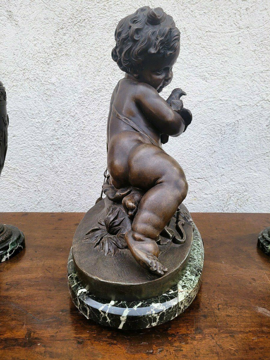 photo for sale Mantelpiece The Message By J Castellamare, 19th Century