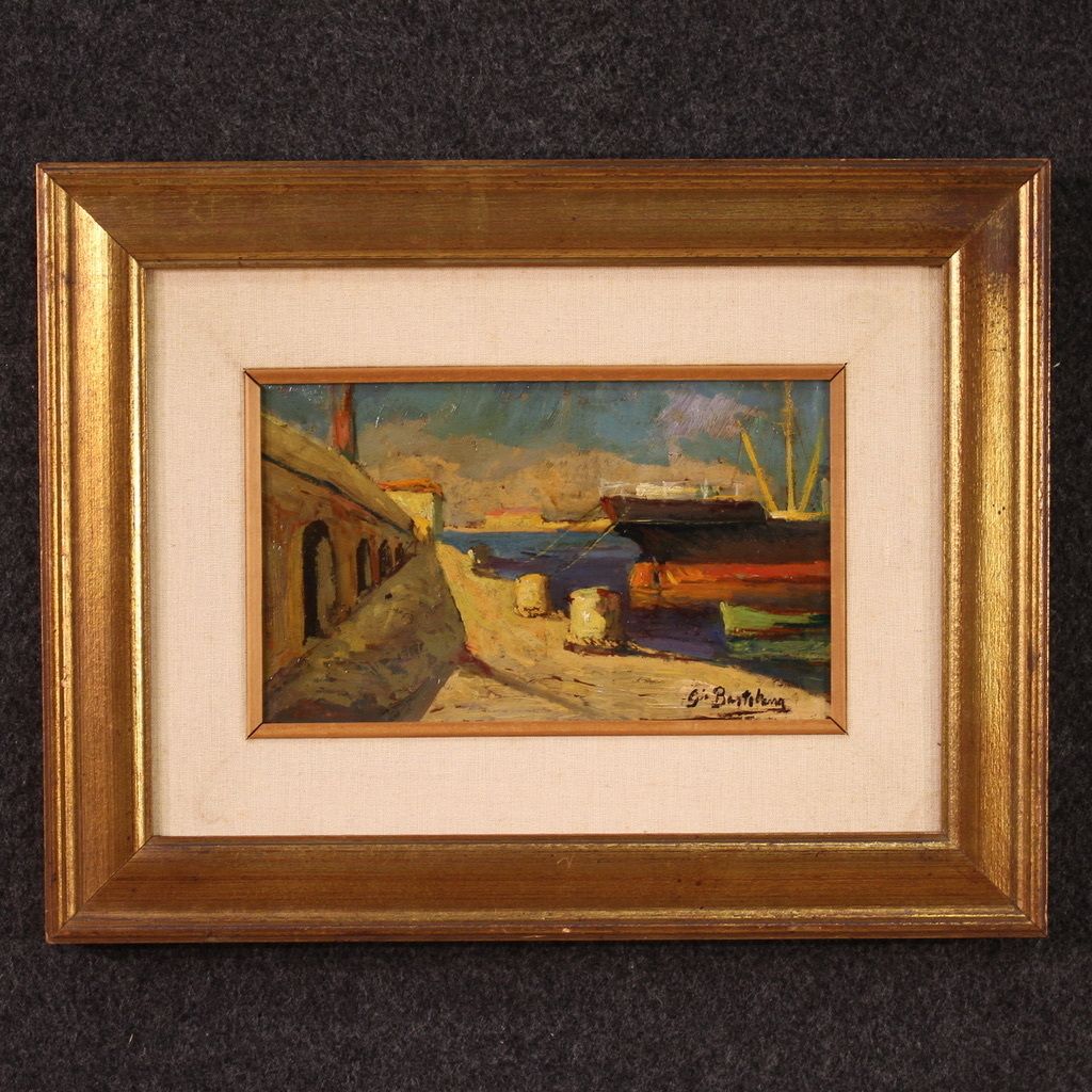 Painting Signed Giovanni Bartolena From The 20th Century