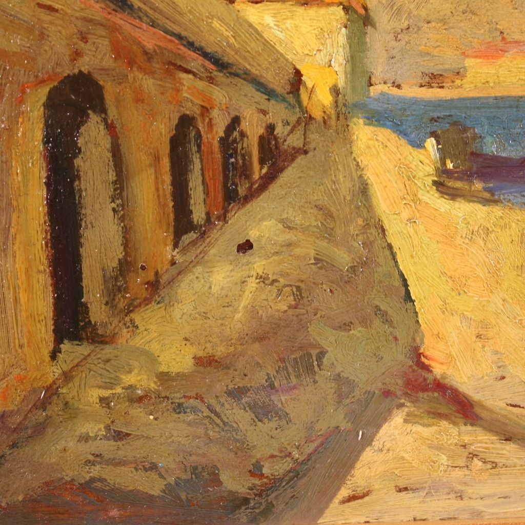Painting Signed Giovanni Bartolena From The 20th Century photo 1500.0