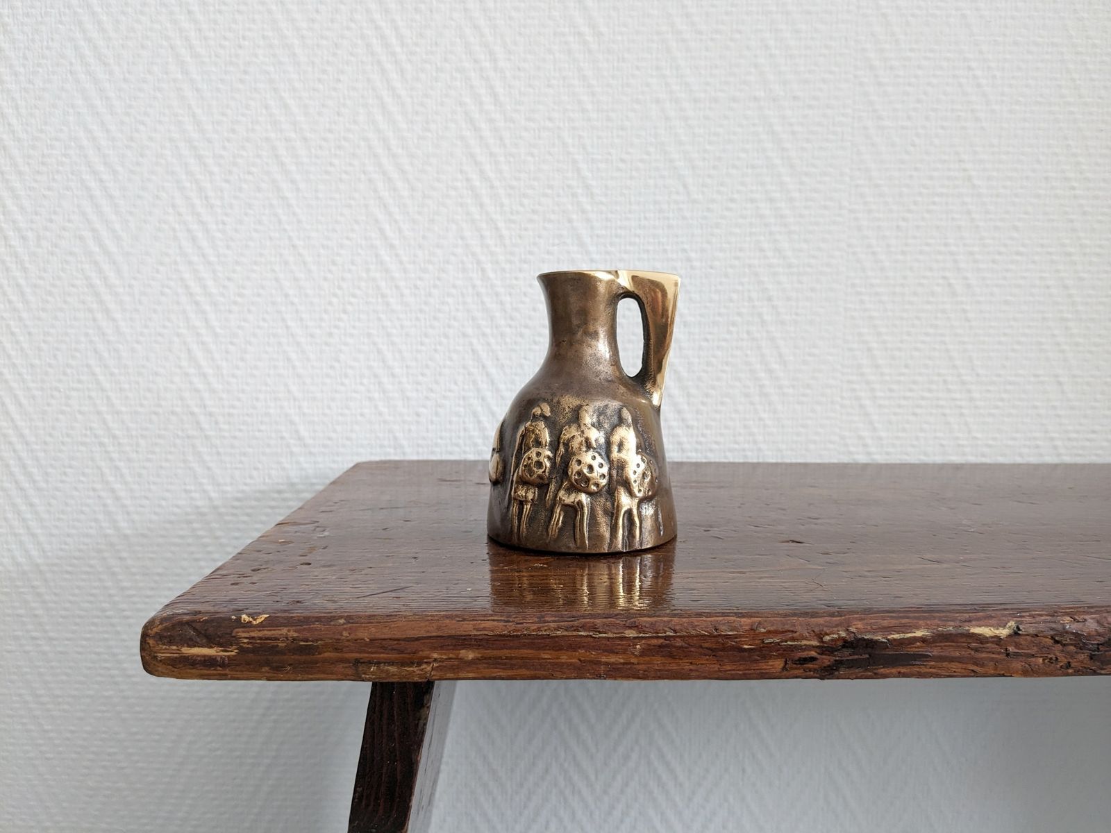 Bronze Vase In Antique Style By Horst Dalbeck photo vinterior