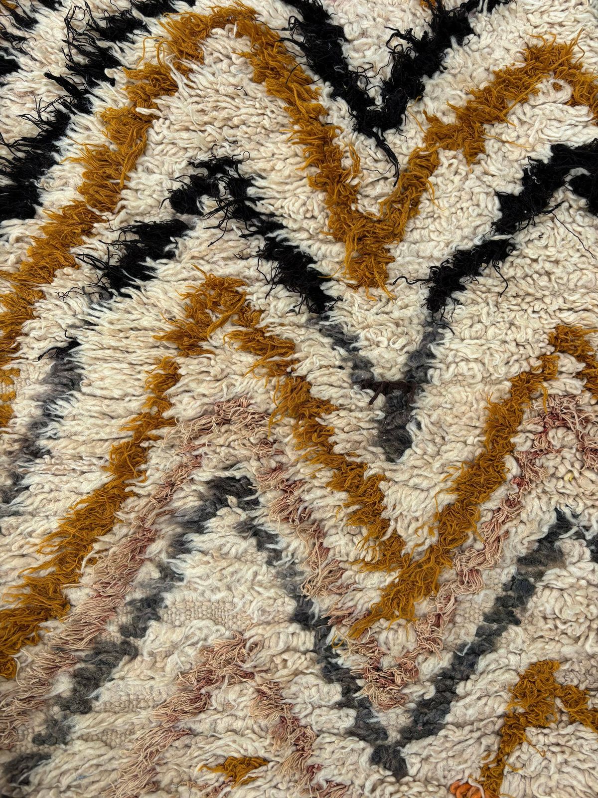 Moroccan Berber Vintage Beni Ourain Rug 90x175 Cm, Berber Moroccan Carpet, Moroccan Beni Ourain Rug photo furniture