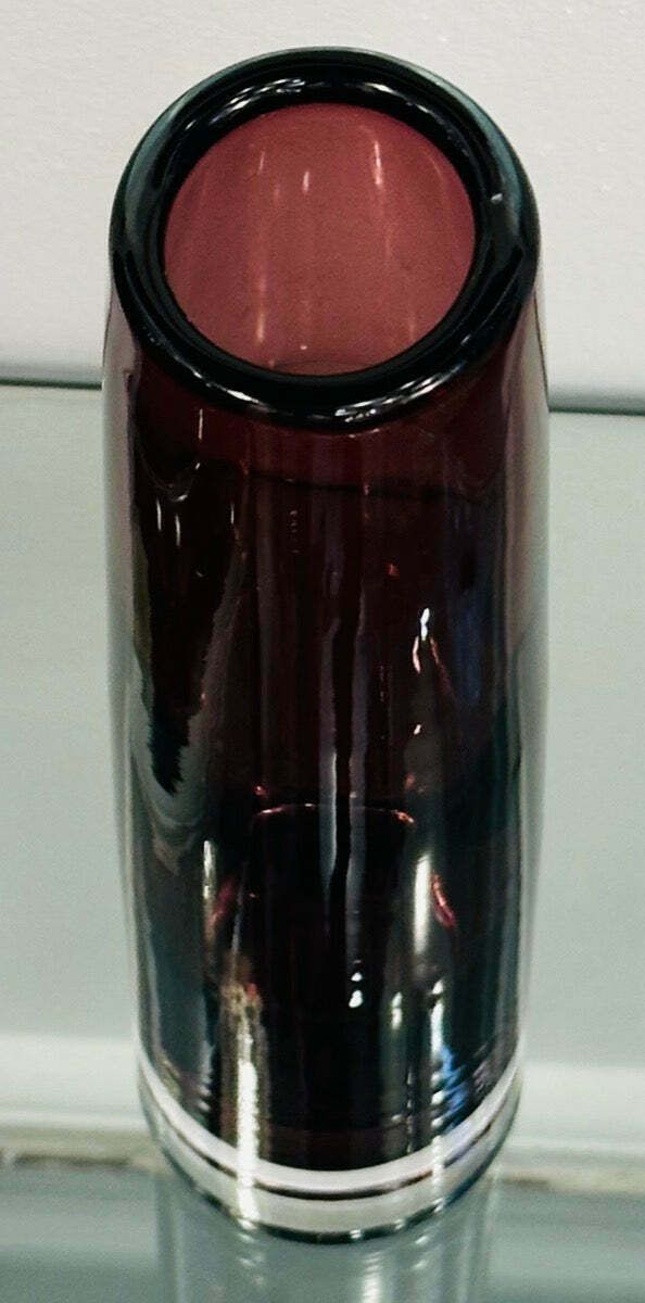 95.0 1960s Danish Handblown Purple & Clear Glass Vase photo