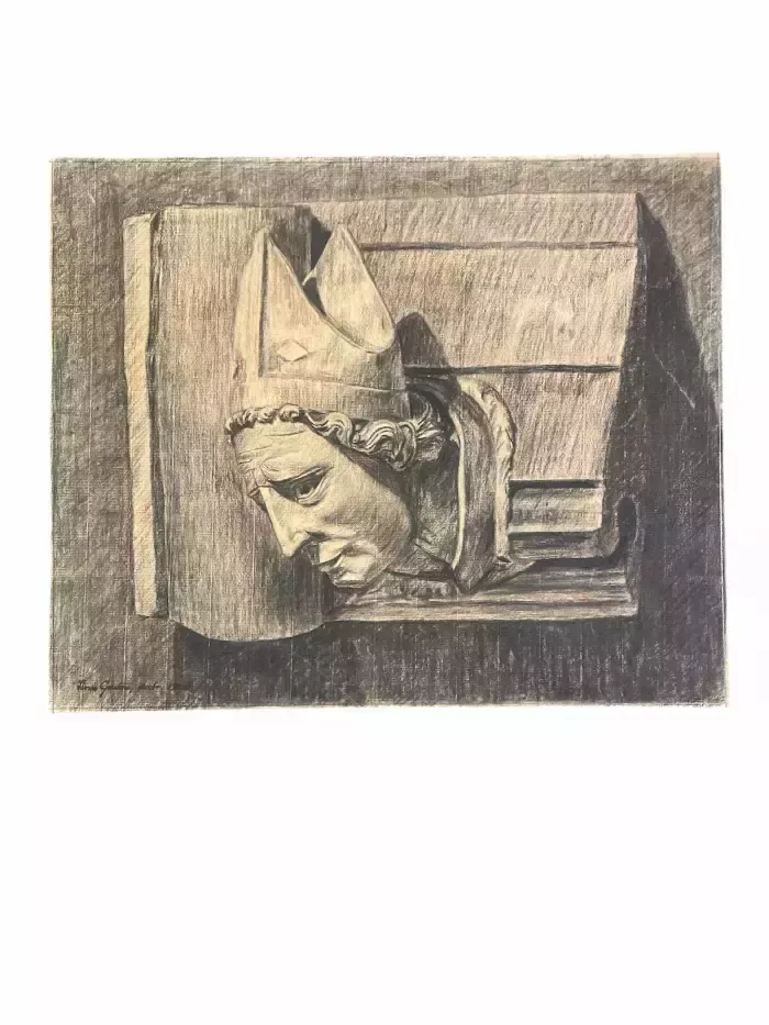 European School (XX)   Portrait Of The Saint photo for sale