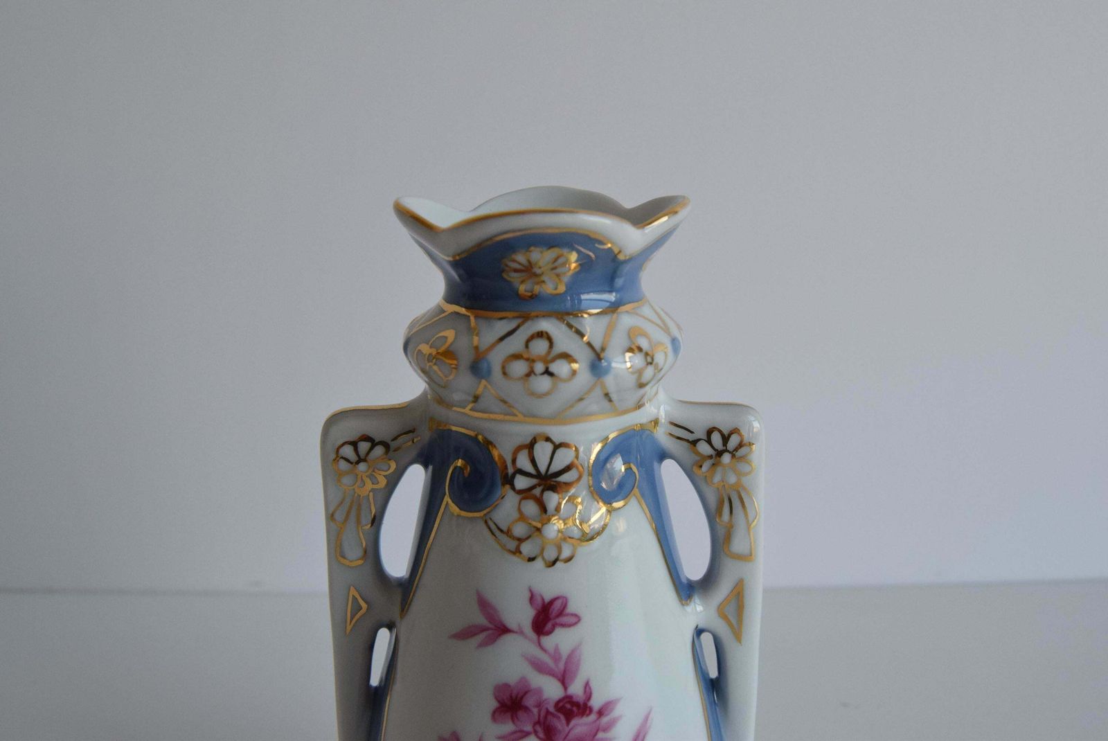 photo furniture Porcelain Vase By Royal Dux, 1960's.