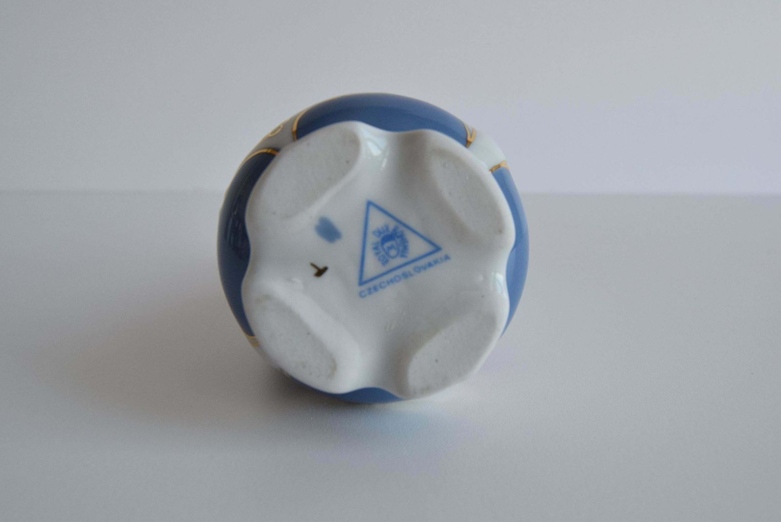 225.0 Porcelain Vase By Royal Dux, 1960's. photo