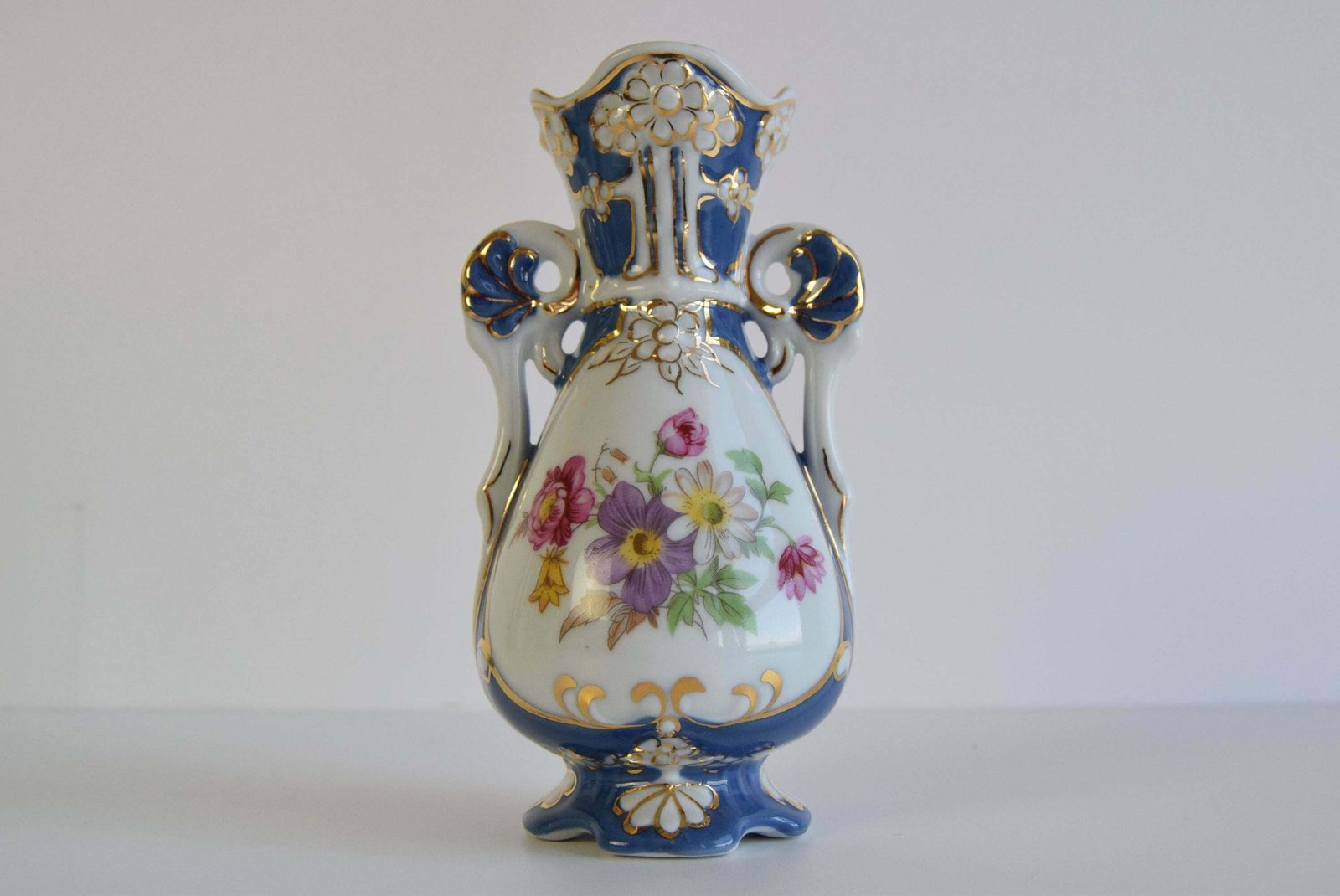 Porcelain Vase By Royal Dux, 1960's. photo Home Decor