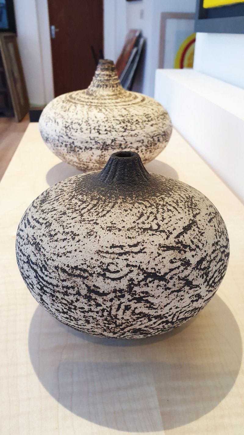 Waistel Cooper (1921 2003) – Ovoid Textured Vase photo Home Decor