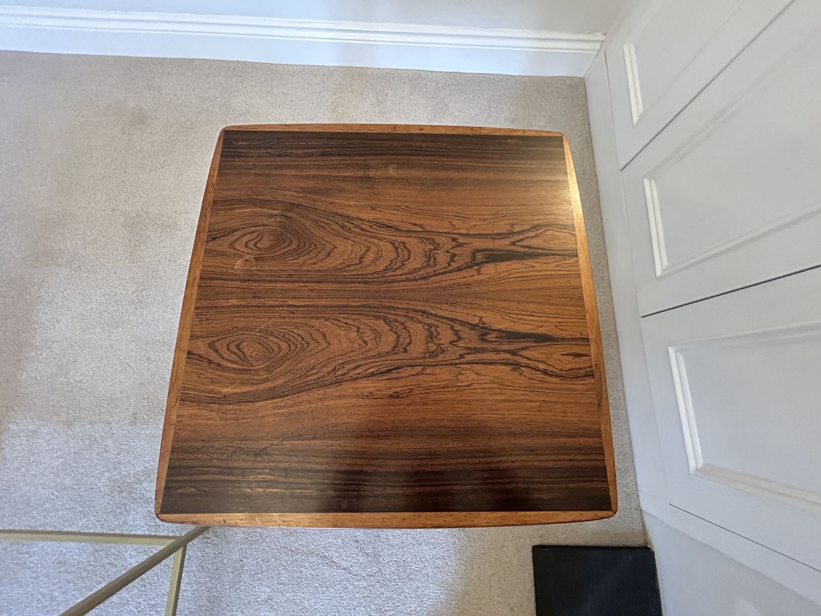Vintage Rosewood Side Table By Yngvar Sandström For Seffle Möbelfabrik 1960s photo 255.0