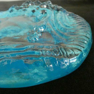 950.0 Italian Murano Glass Bas Relief Tile By Gianfranco Lai Olla For Egidio Costantini, 1986 photo