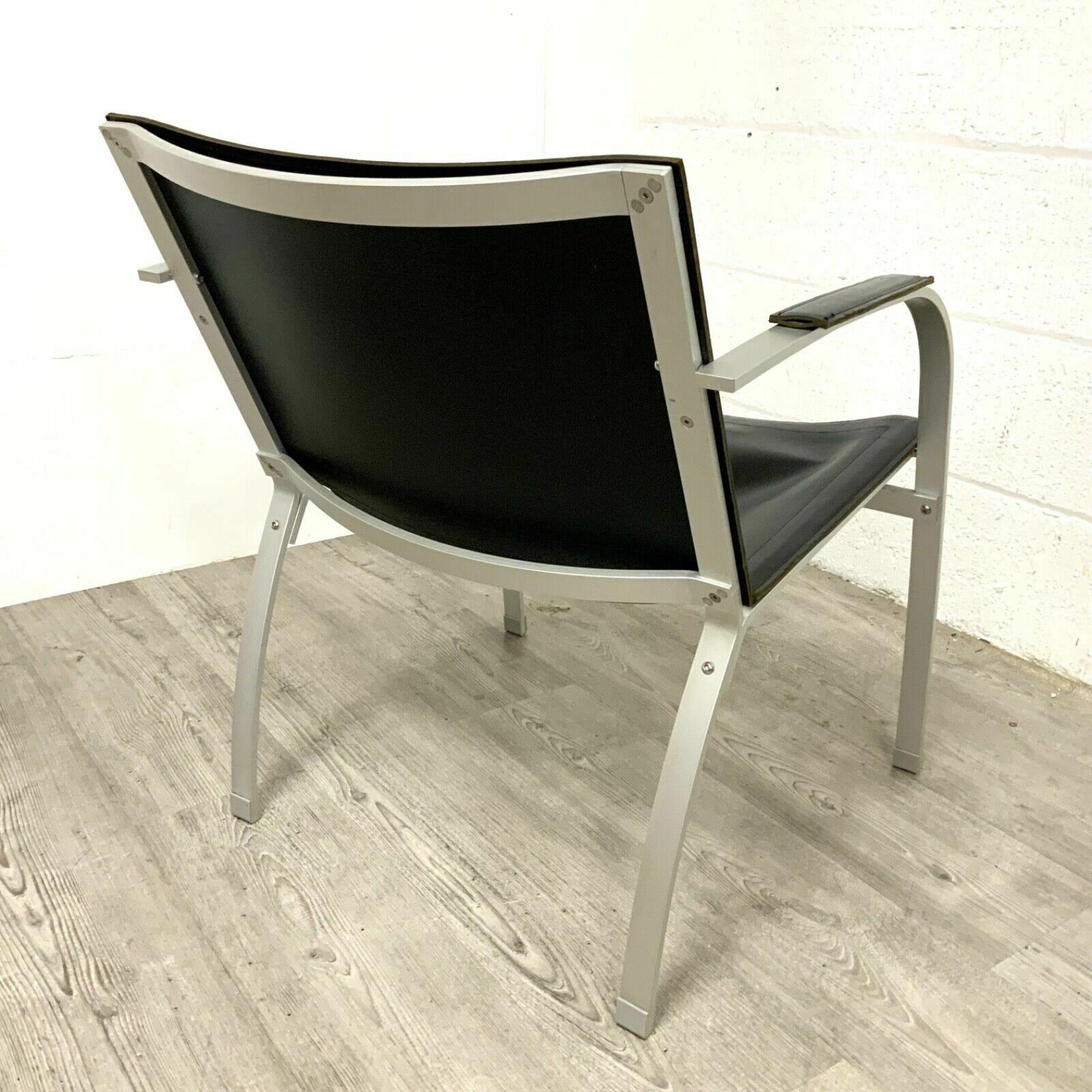 Postmodern “Stockholm” Leather Armchair By Tord Bjorklund For Ikea 1990s photo buy